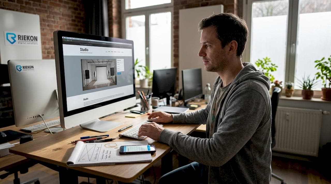 Studio-Webseiten optimieren: Best Practices für mehr Buchungen